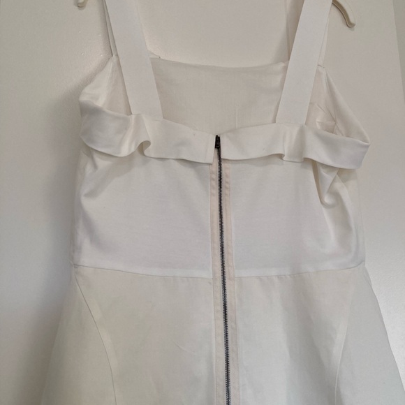 Authentic MaxMara ivory linen/cotton dress, size 8-10 - Picture 12 of 14